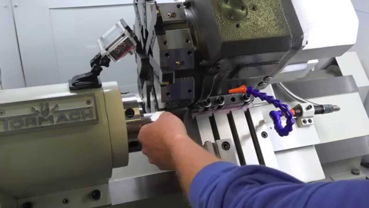 Setting up tool offsets & Electronic edge finder for work offsets on the Tormach lathe