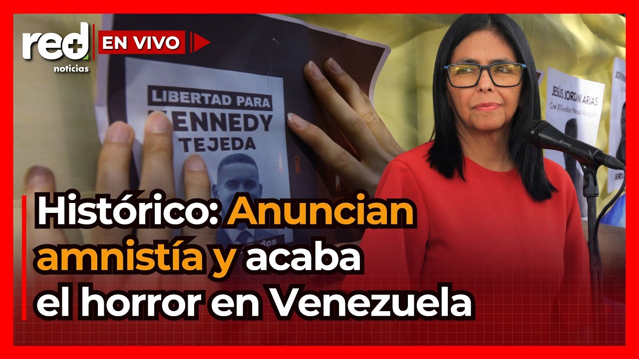 VENEZUELA RENACE: Delcy Rodríguez anuncia amnistía total y cierra la cárcel El Helicoide