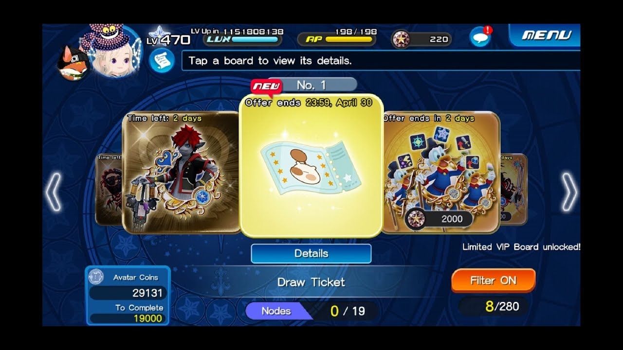 500 Anniversary Ticket Pulls! Kingdom Hearts Union X