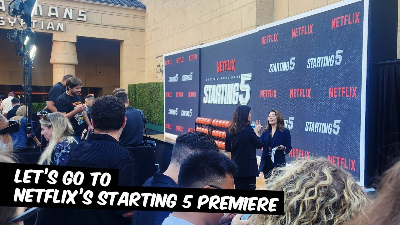 Let's Go: Red Carpet of Netflix's Starting 5 9/23/24