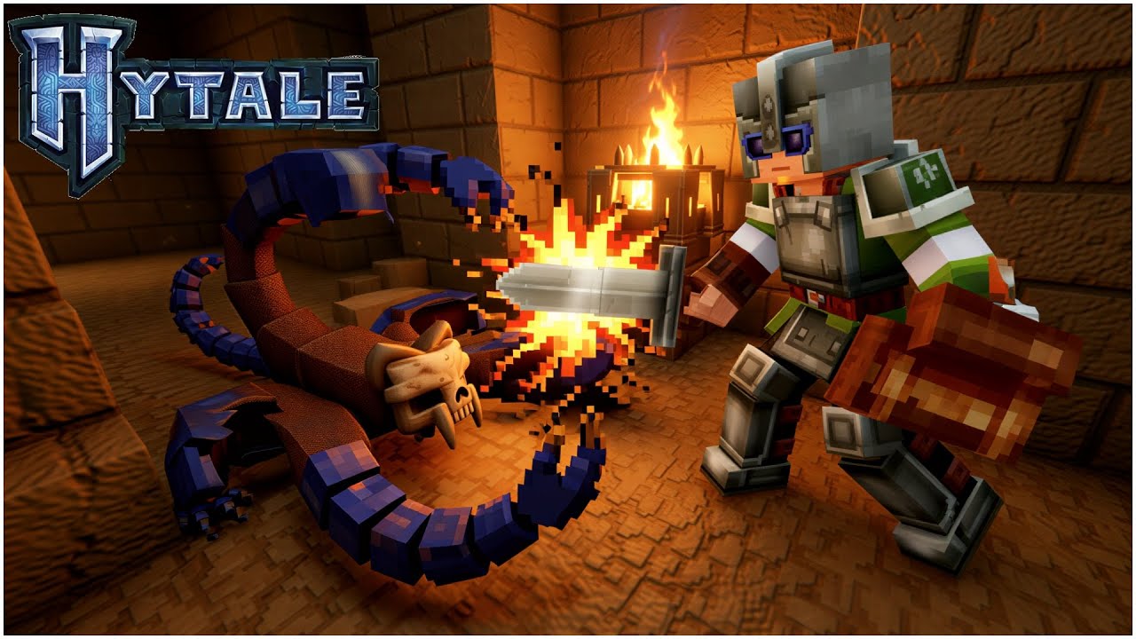 HYTALE #13 - DENTRO UNA PIRAMIDE ABBANDONATA NEL DESERTO - GAMEPLAY ITA
