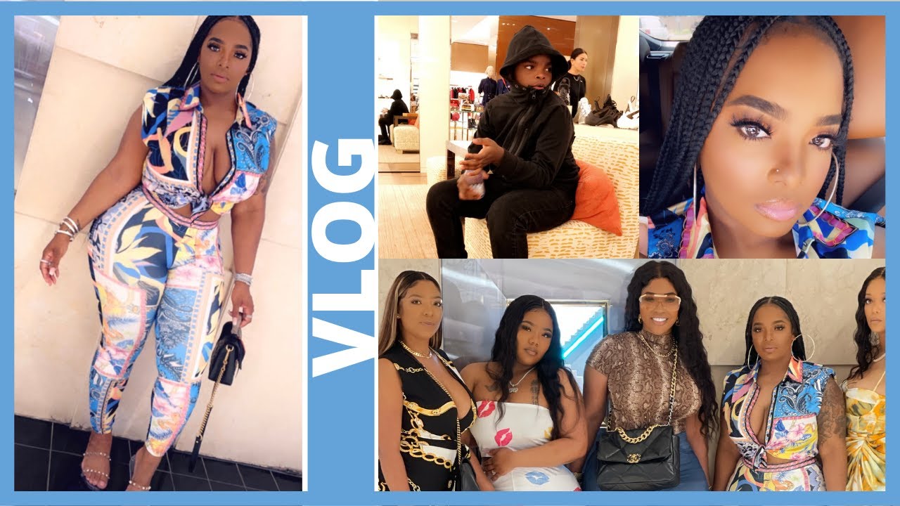 MY FIRST VLOG • YOUTUBERS MEET & GREET IN HOUSTON • GOING OUT • MEET MY SON • LUXURY SHOPPING