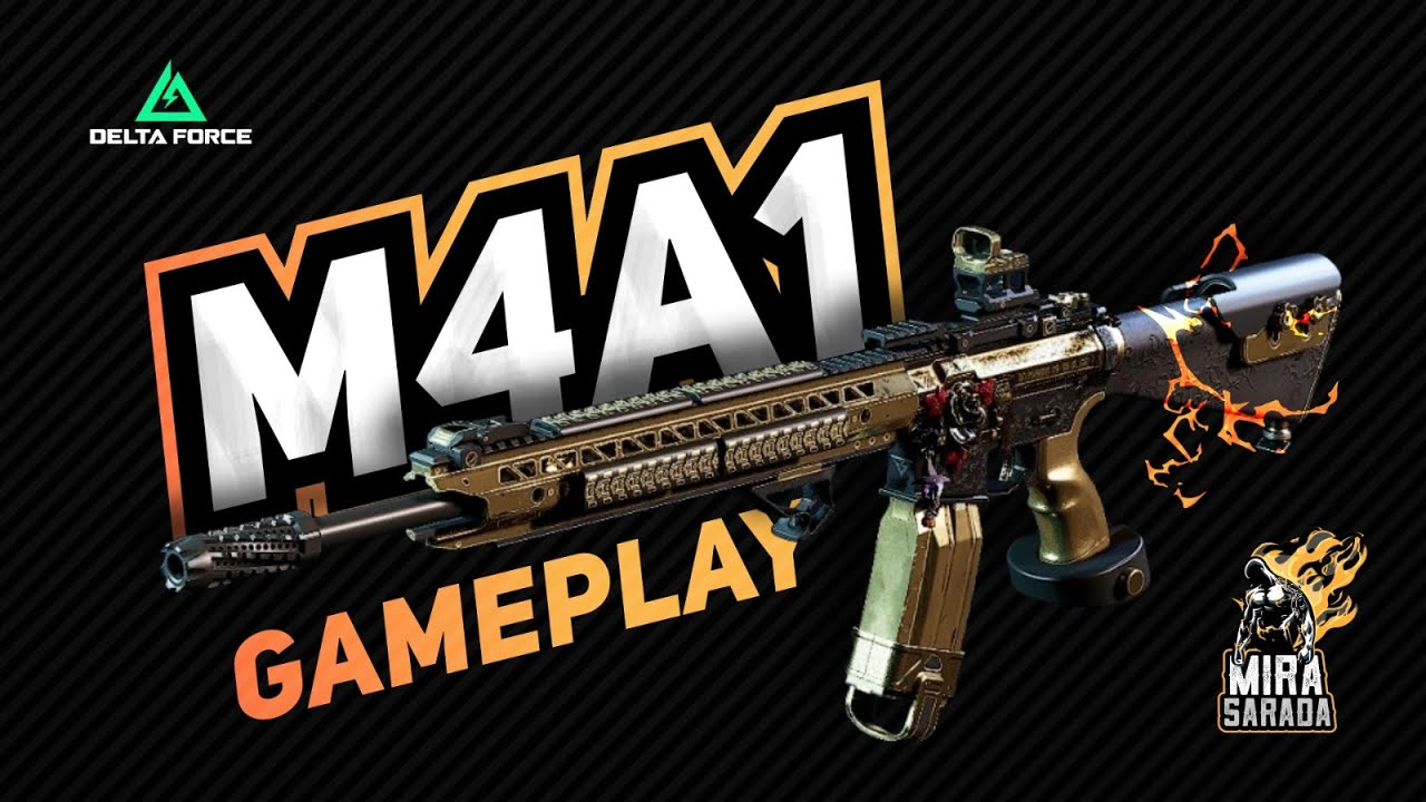 A MELHOR BUILD de M4A1 do Delta Force 🔥