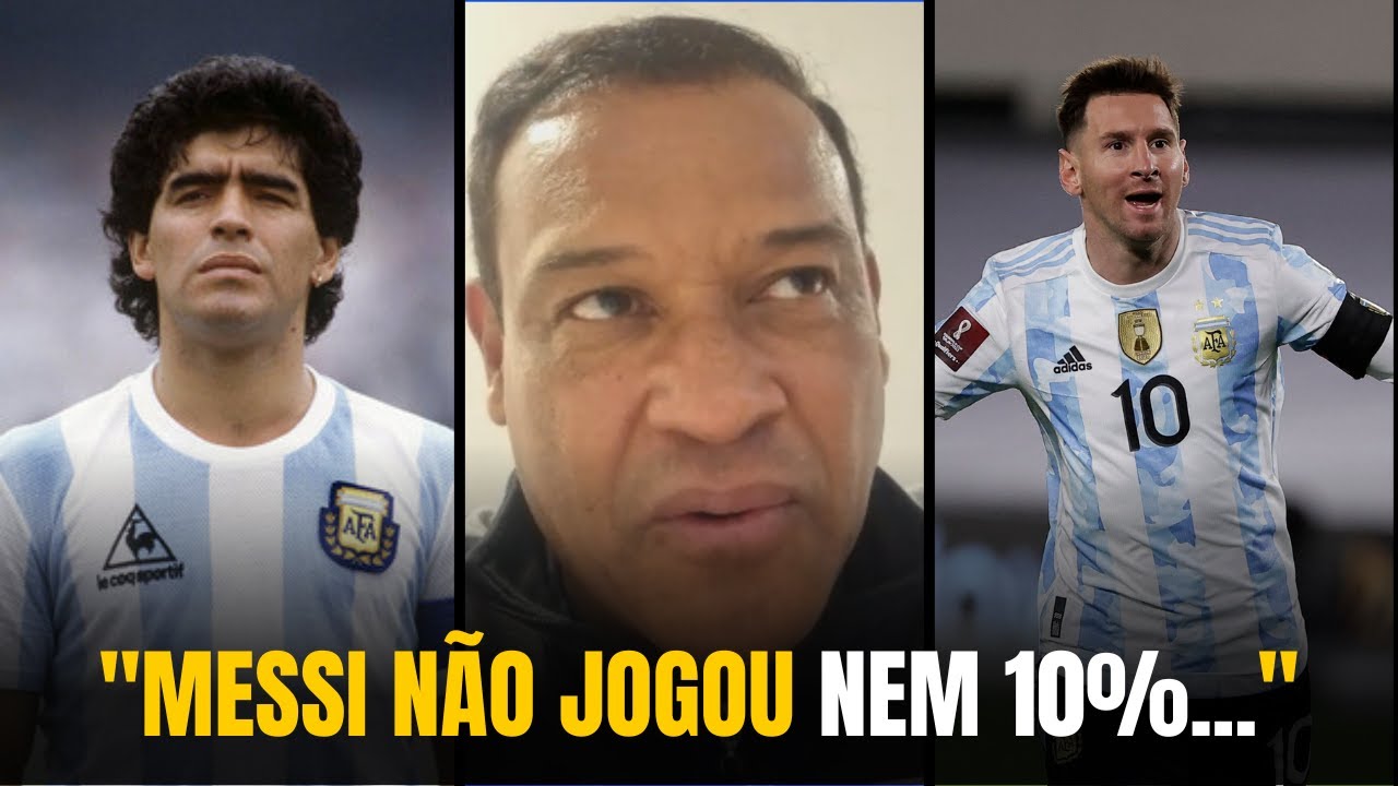 MARADONA foi melhor que o MESSI! | MÜLLER | Cortes GOLAÇO