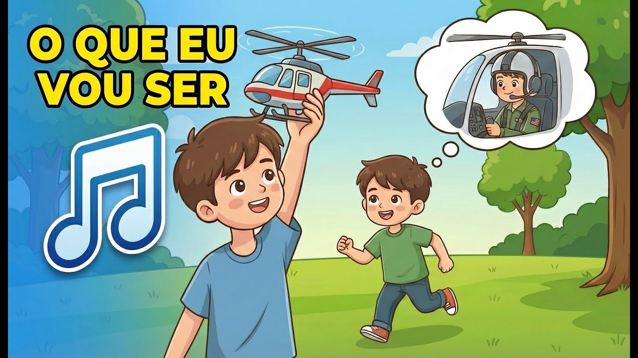 O que eu vou ser | Canção infantil para sonhar.