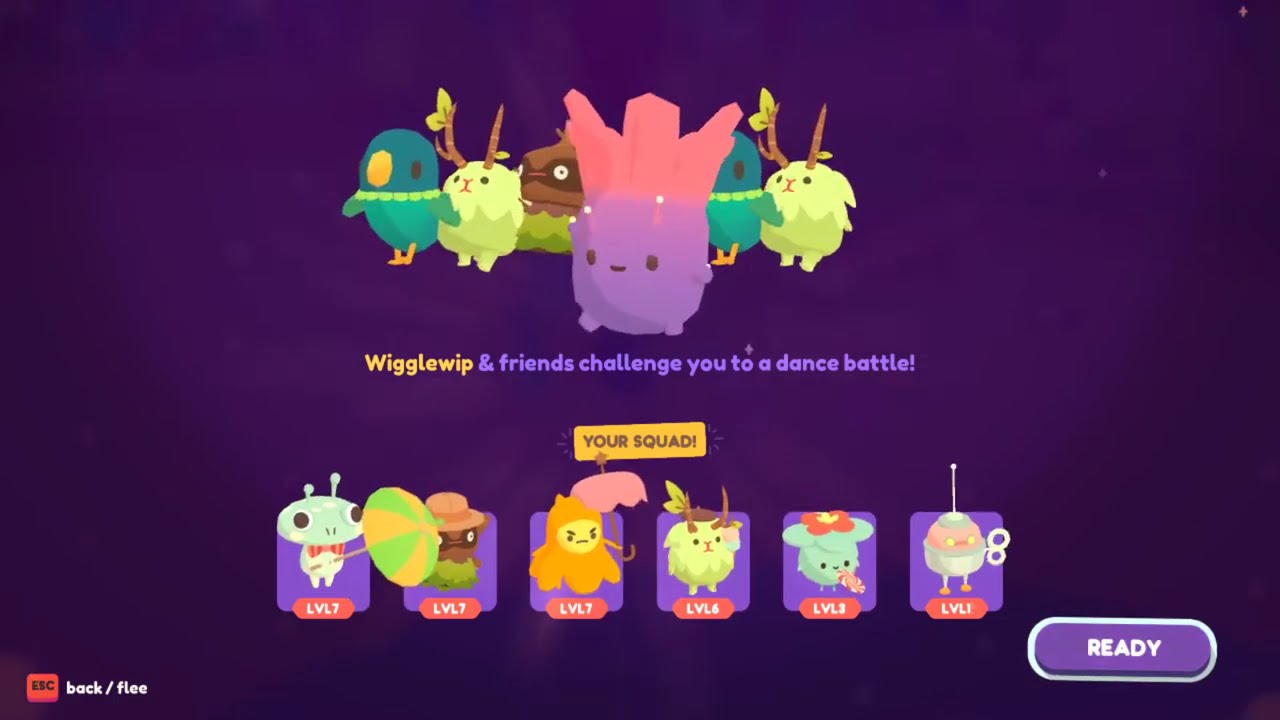 Ooblets - Finding my first Gleamy!