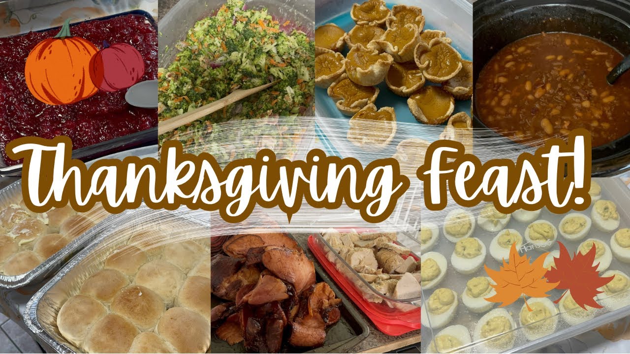 HOW TO COOK A WHOLE HOLIDAY MEAL FROM SCRATCH 🦃 || 2023 THANKSGIVING COOK WITH ME