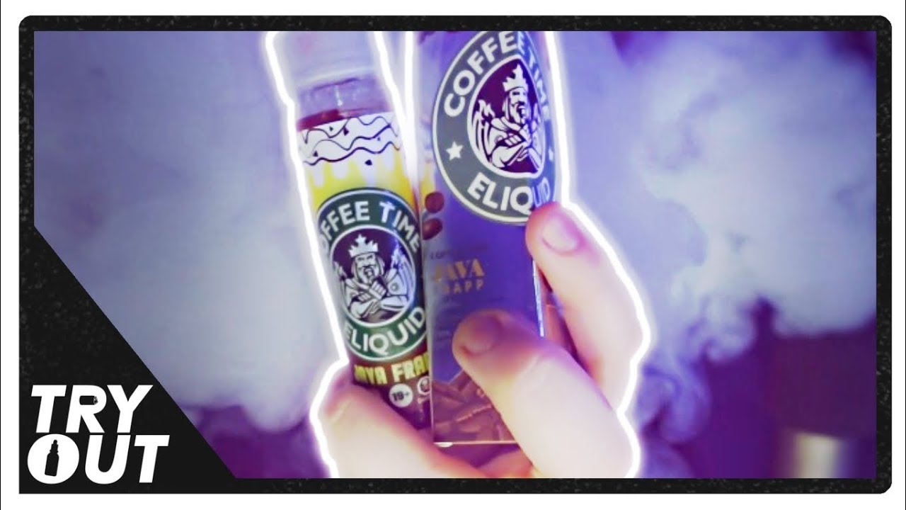 Coffee Time Eliquid Java Frapp E-Juice (Taste Test / Review) | Tryout.