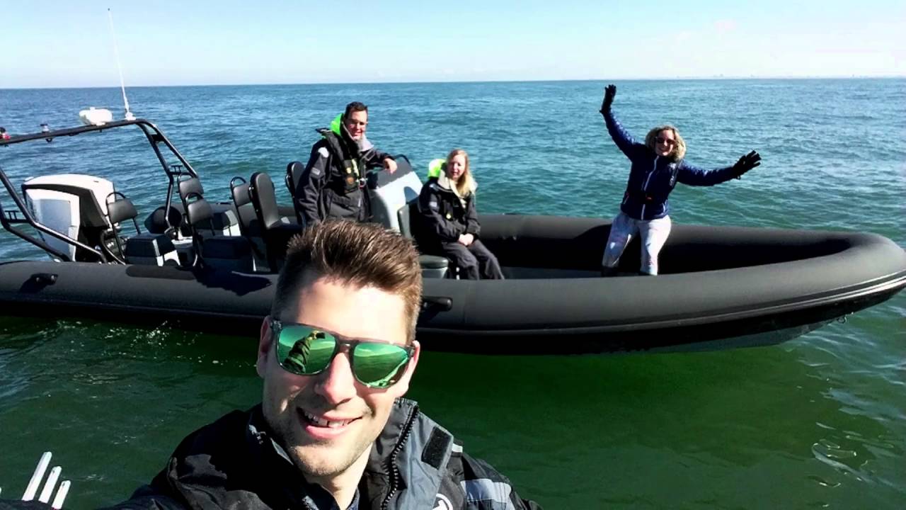 Vaartocht Barendrecht Scheveningen met Drone