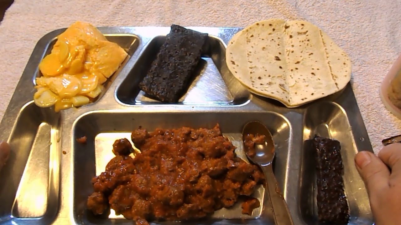 MRE Review: 2014 Menu #8 Meatballs in Marinara Sauce