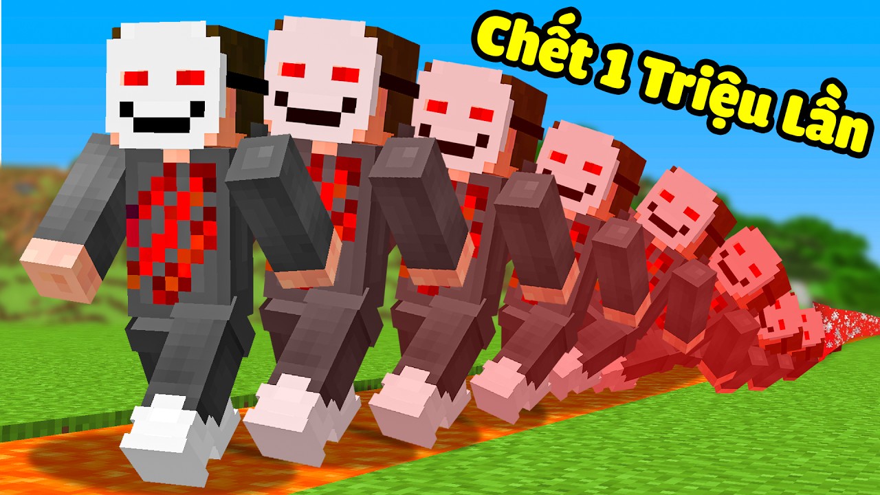 Minecraft nhưng Chết = Tiền