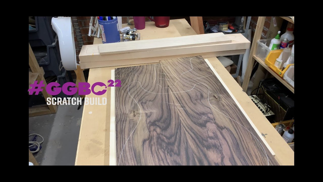 Electric Guitar Scratch Build - Rosewood Top - #GGBO 2022