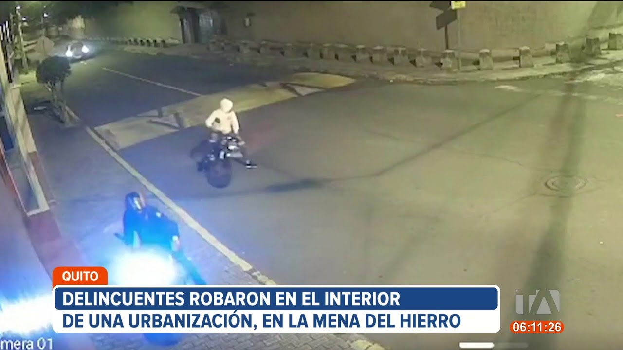 Armados asaltan en urbanización privada del norte de Quito
