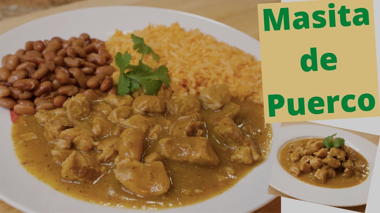 Como hacer masita de puerco