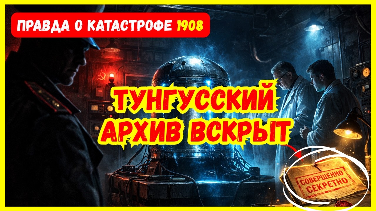 СССР СКРЫЛ ЭТО 70 ЛЕТ: Что на самом деле упало в Тунгуске? Что нашли в тайге и почему это спрятали?