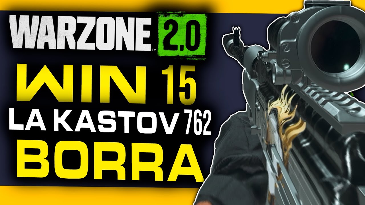 😱  WIN 15 La KASTOV 762 BORRA 🏆+x12 DUALES con @sargentocharli y CAMPER! WARZONE 2.0 Call of DUTY