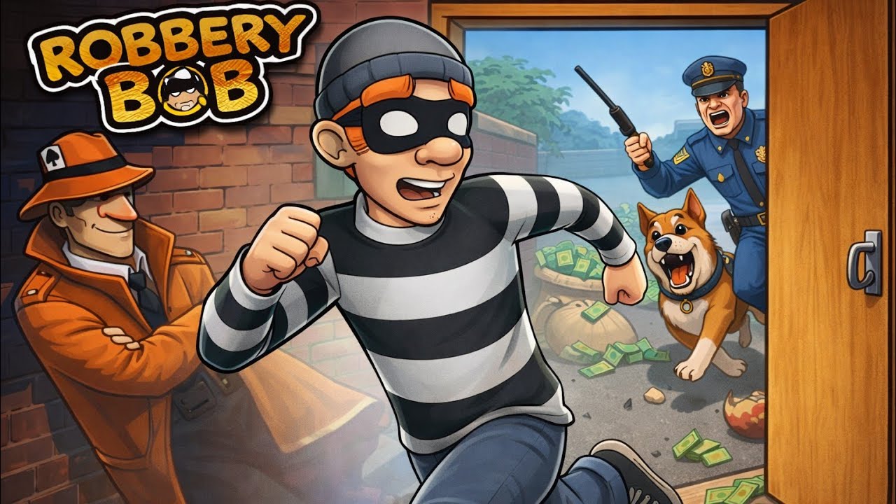 Robbery Bob 1 chapter 1  Gameplay