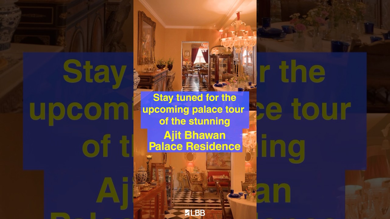Here&rsquo;s a glimpse of the stunning Ajit Bhawan Palace Residence-  Stay tuned for the full tour💙