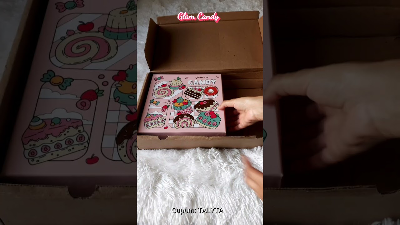 Unboxing: Glam Candy + Trocas de glampoints | Cupom TALYTA