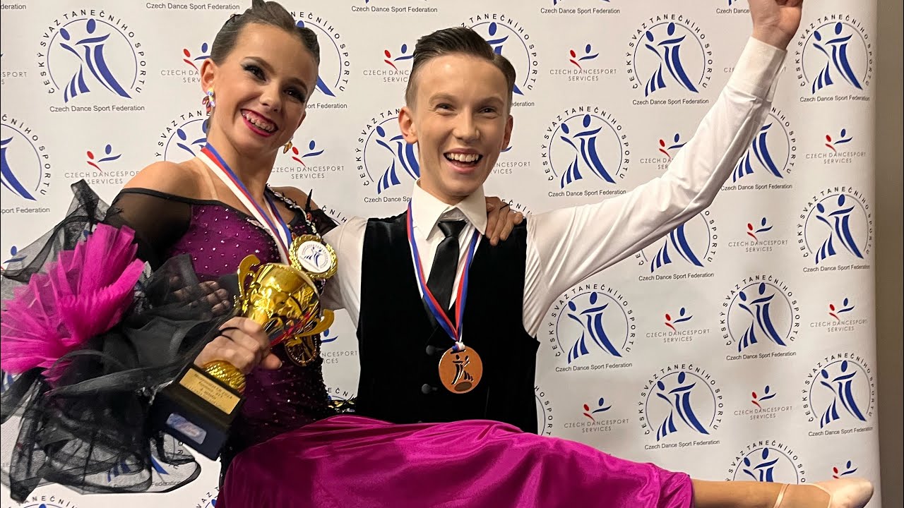 Kryštof a Laura  Mistrovství ČR ve Formacich 23.11.2024 Ústi nad Labem