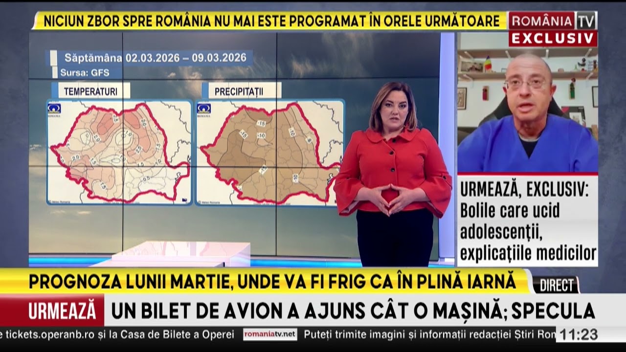 Alerta meteo! Vine iarna după cele 18 grade