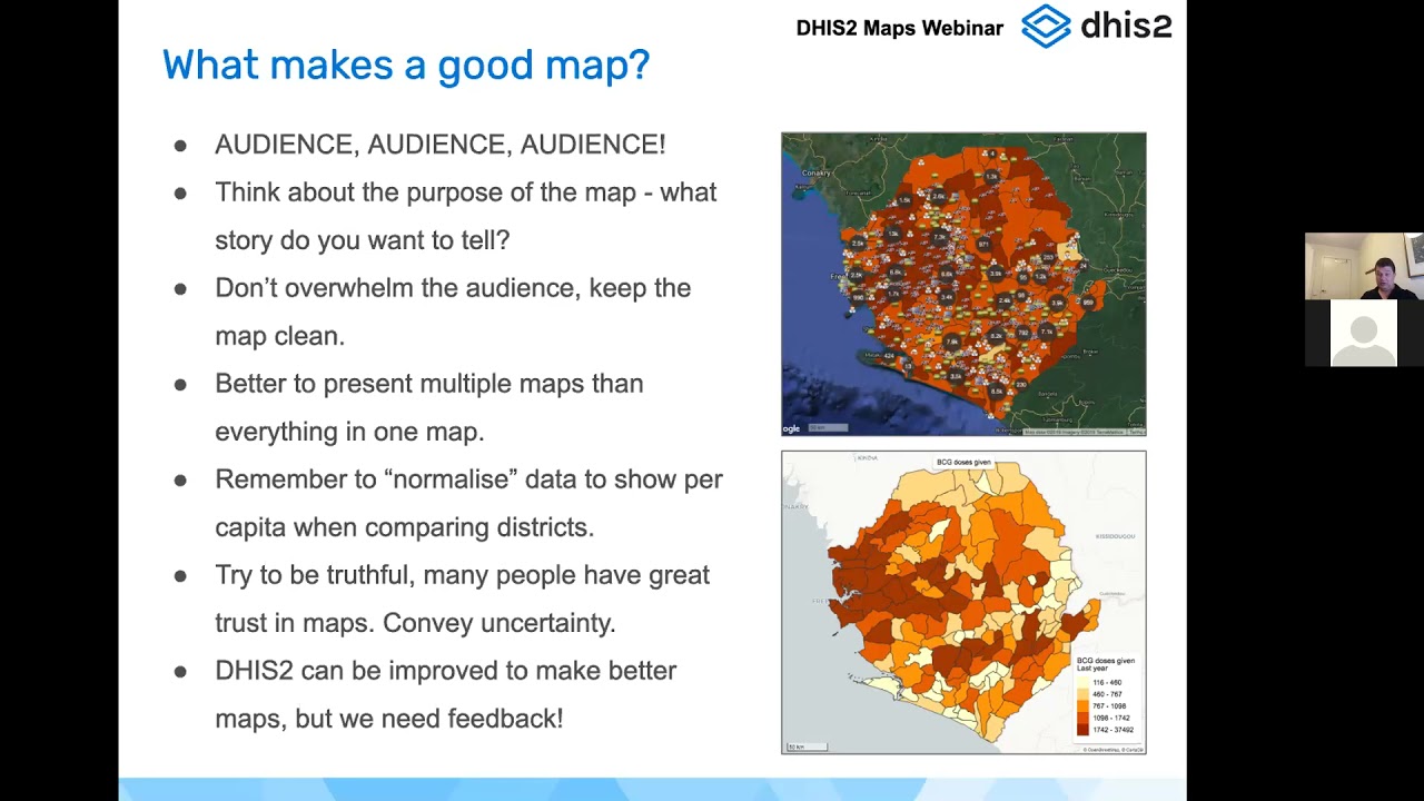 Webinar: High-level overview of DHIS2 Maps