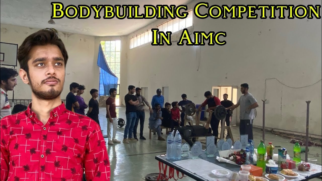 Bodybuilding Competition in Aimc | Allama Iqbal Medical College | Moiz from Aimc