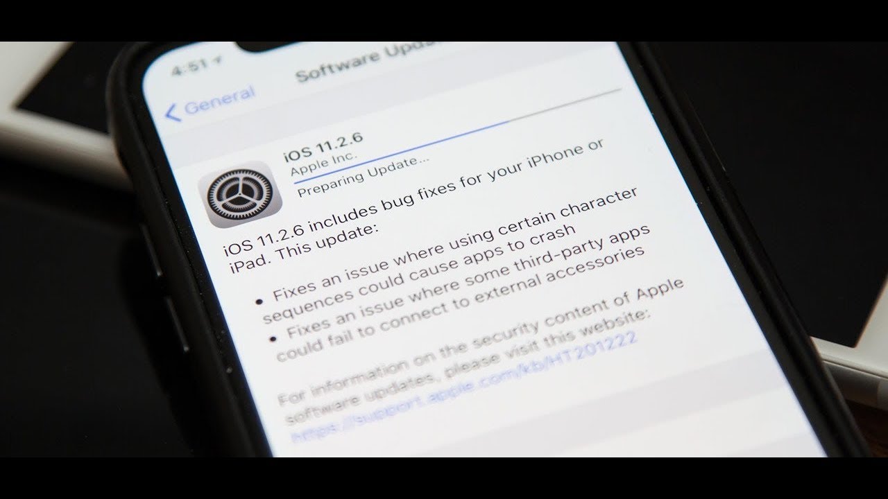 Apple roll out iOS 11.2.6 Update  to fix iPhone crash bug