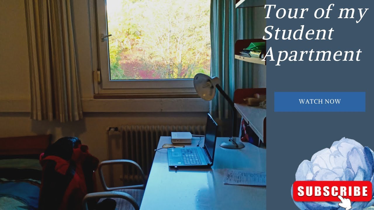 TOUR OF MY STUDENT APARTMENT 🏡 | Universität Bayreuth | Student Accommodation | Make It in Germany
