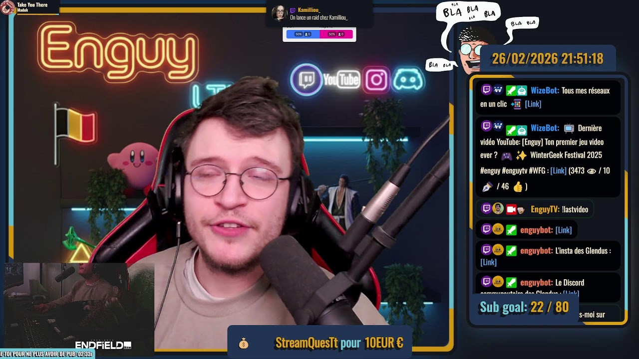 🟡[FR] [STREAM 30 ans] Je suis pas vieux, c'est faux, arrêtez. (80subs = 24h live samedi !)