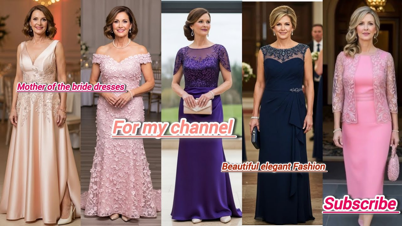 Graceful Mother of the Bride Dress Ideas | Wedding Fashion Inspiration