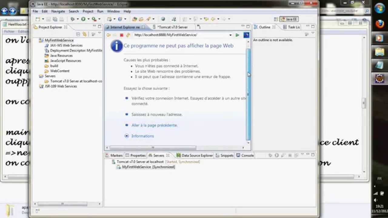 example web service (eclipse , apache-tomcat ,axis2 )