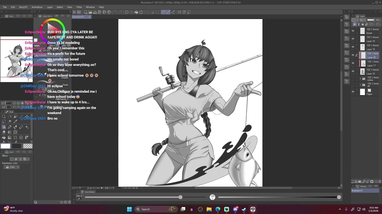 Art Stream |  Yapping and in color