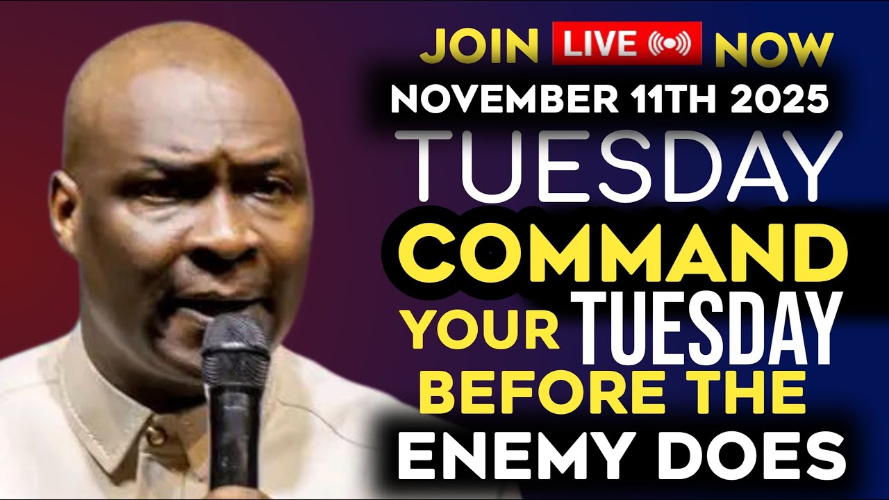 Tuesday 11th November 2025 Start Your morning With Prophetic Morning Prayer | Apostle Joshua Selman