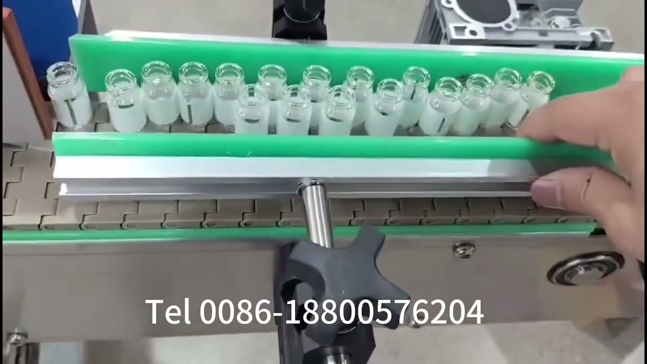 Small penicillin bottle labeling machine 