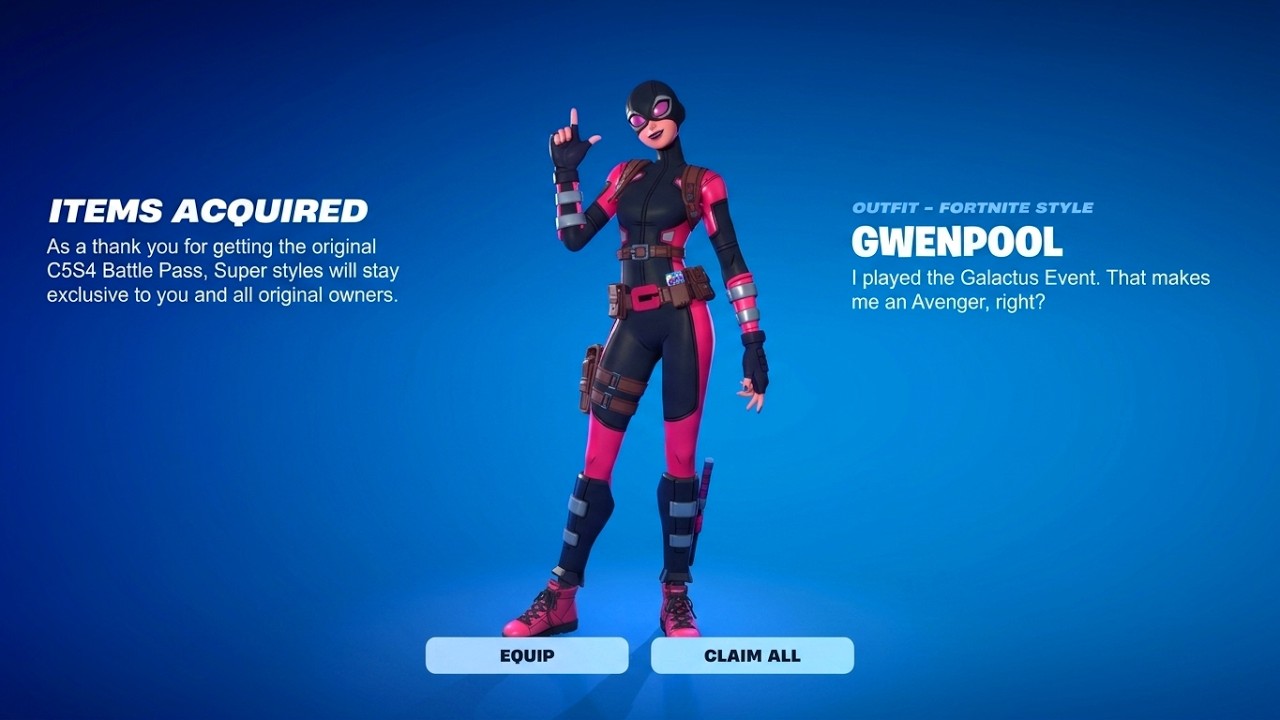 Fortnite is giving OG players EXCLUSIVE Skin styles