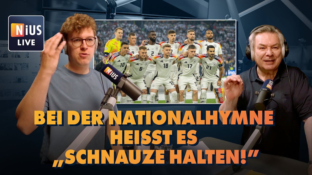 NIUS-EM-Experte Waldi Hartmann packt &uuml;ber ARD- und ZDF-Kollegen aus | NIUS Live vom 17. Juni 2024