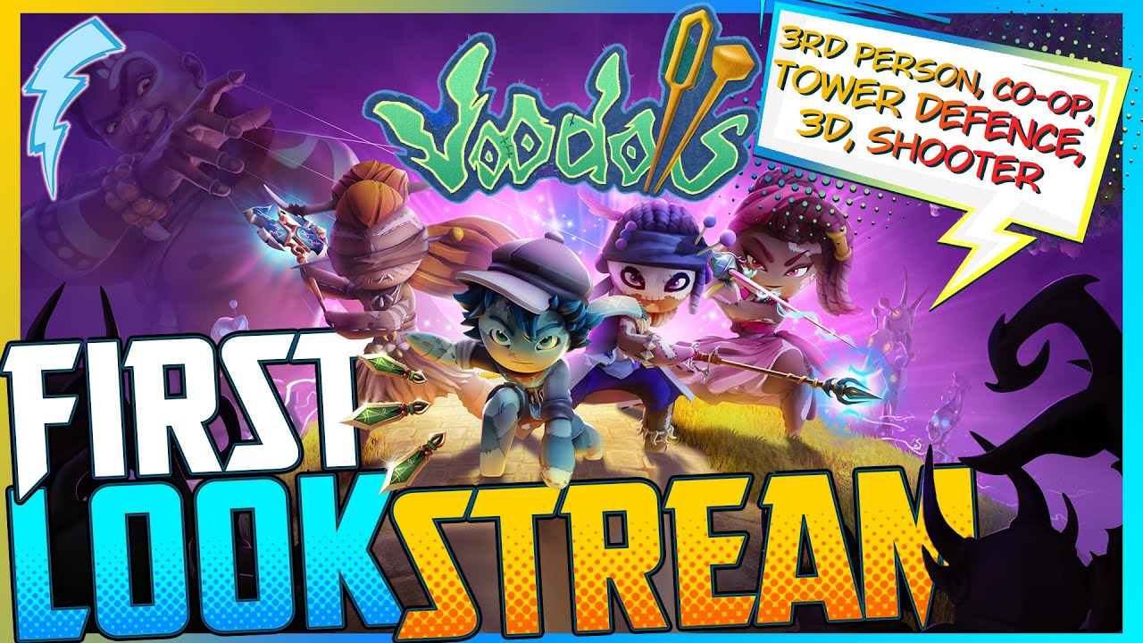 3D, Co-op, Third Person, Tower Defense, Shooter 『First Look Stream』 Voodolls (Beta) #supported