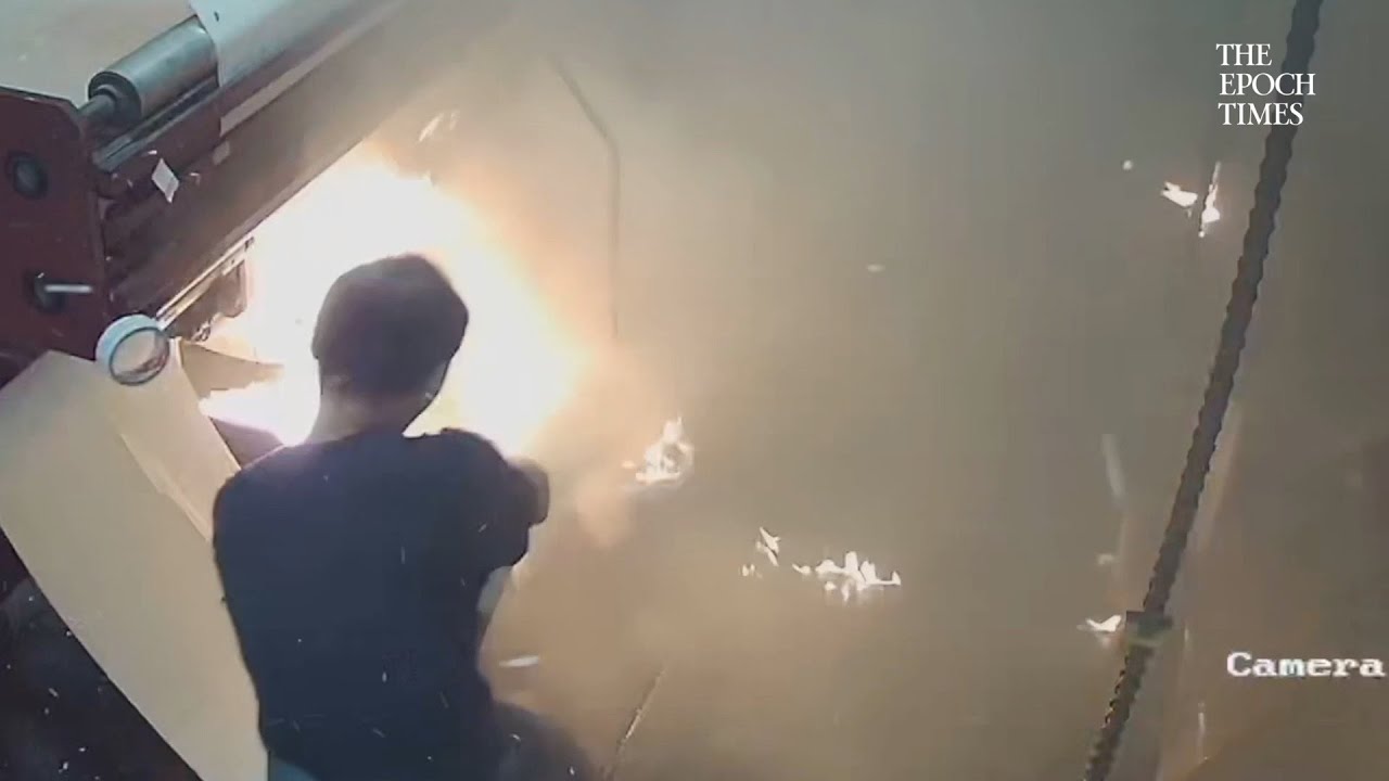 ARSON ATTACK AT EPOCH TIMES NEWSPAPER&rsquo;S PRINT SHOP