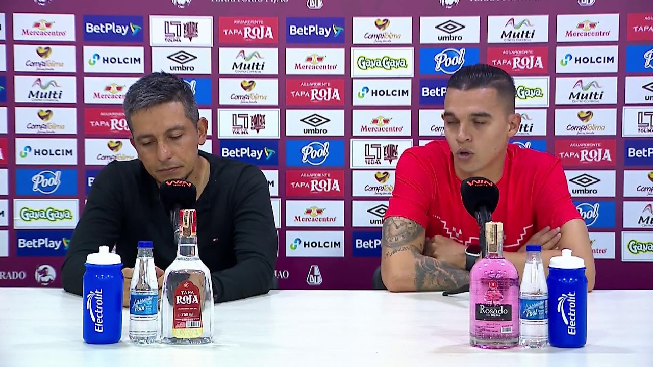 Rueda de prensa de Fortaleza tras su partido con Tolima