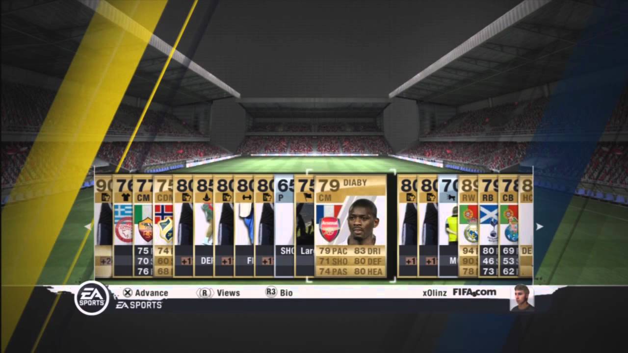 Fifa 11 Ultimate Team - RONALDO IN GOLD PACK!!!!
