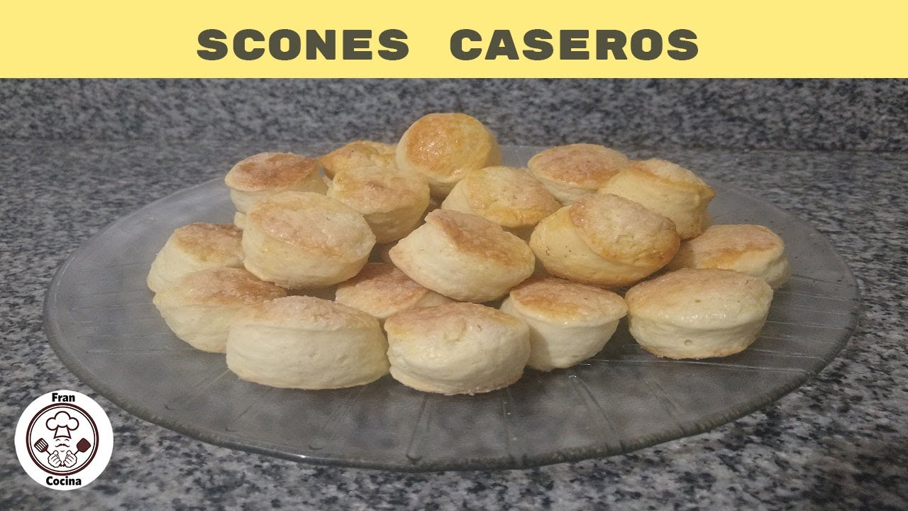 Scones caseros faciles y muy rapidos