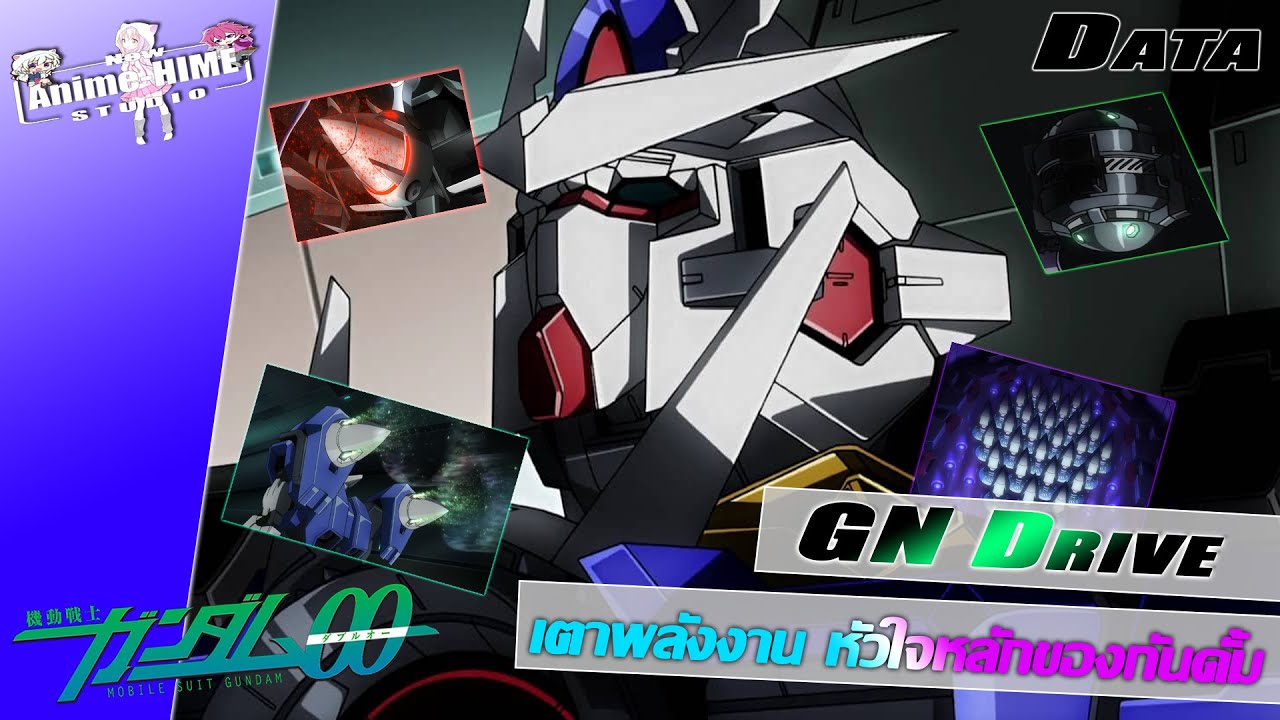 Data '' GN Drive '' เตาพลังงาน หัวใจหลักของกันดั้ม【Extreme Universe】