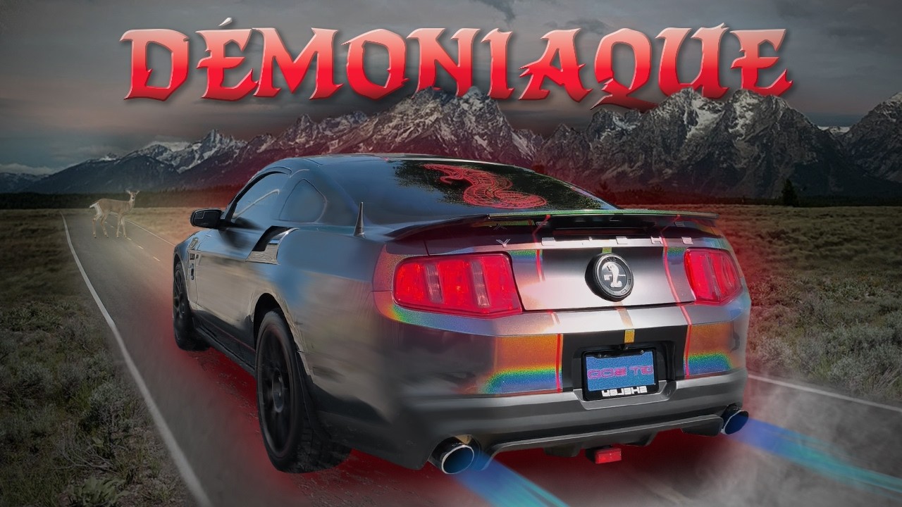 SHELBY GT500 SVT RED : 600ch, boite m&eacute;ca = Terreur routi&egrave;re ! ft JxP (Pr&eacute;sentation)
