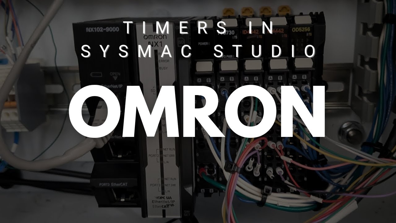 Sysmac Studio Timers Explained | TON, TOF, and TP in Ladder Logic