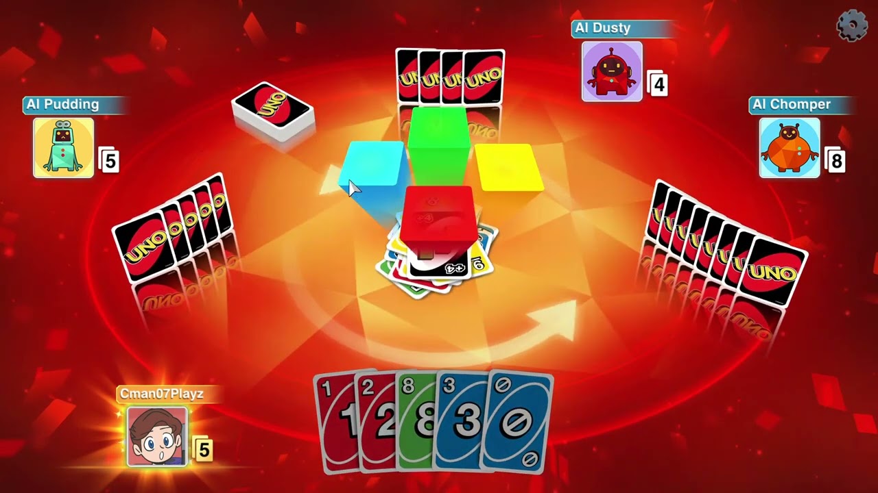 Uno (Ubisoft) Standard All Cards 1:55.35 (PC)