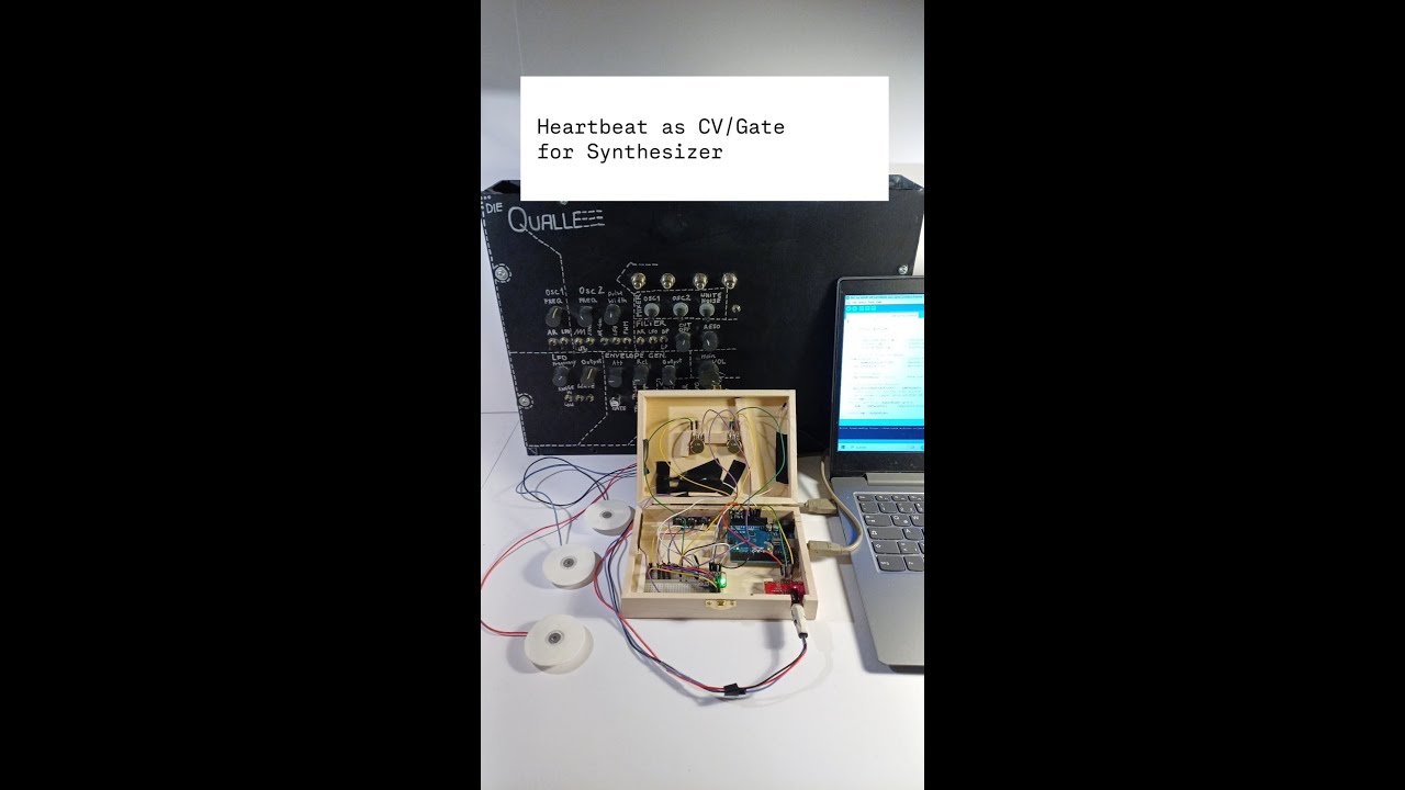 Heartbeat as CV/Gate for Synthesizer
