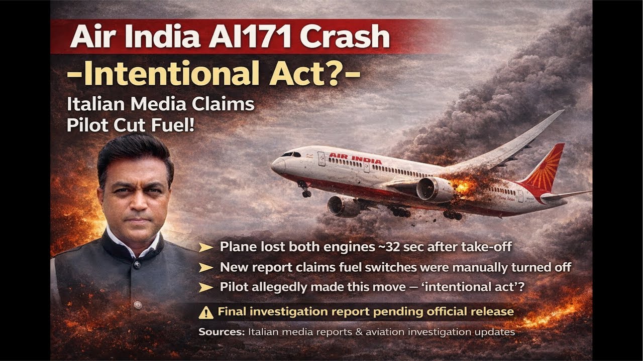 दोन अपघात, दोन Captain संशयीत। ३२ सेकंदांत pilot ने विमान खाली आणलं?  ‘Intentional Act’?