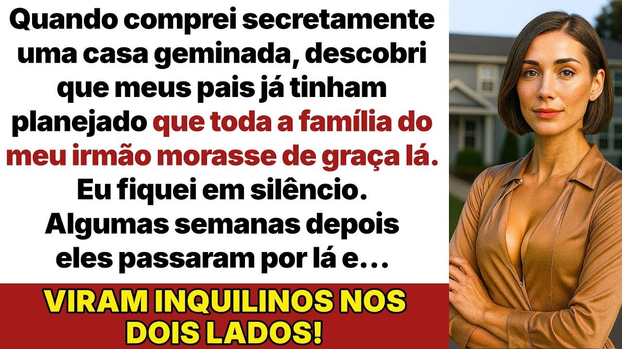 Meus pais queriam que meu irmão morasse de graça no meu sobrado – até eu reagir!