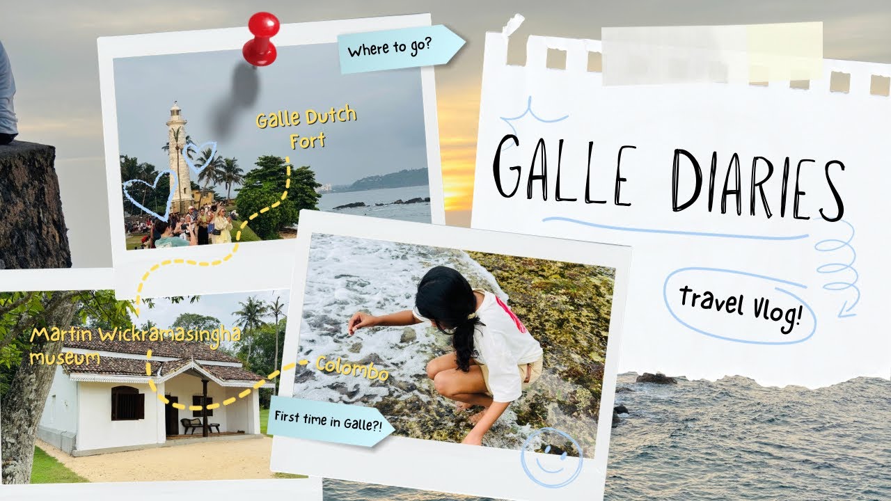 Our First Trip to Galle 🐚 | A Calm & Romantic Coastal Vlog